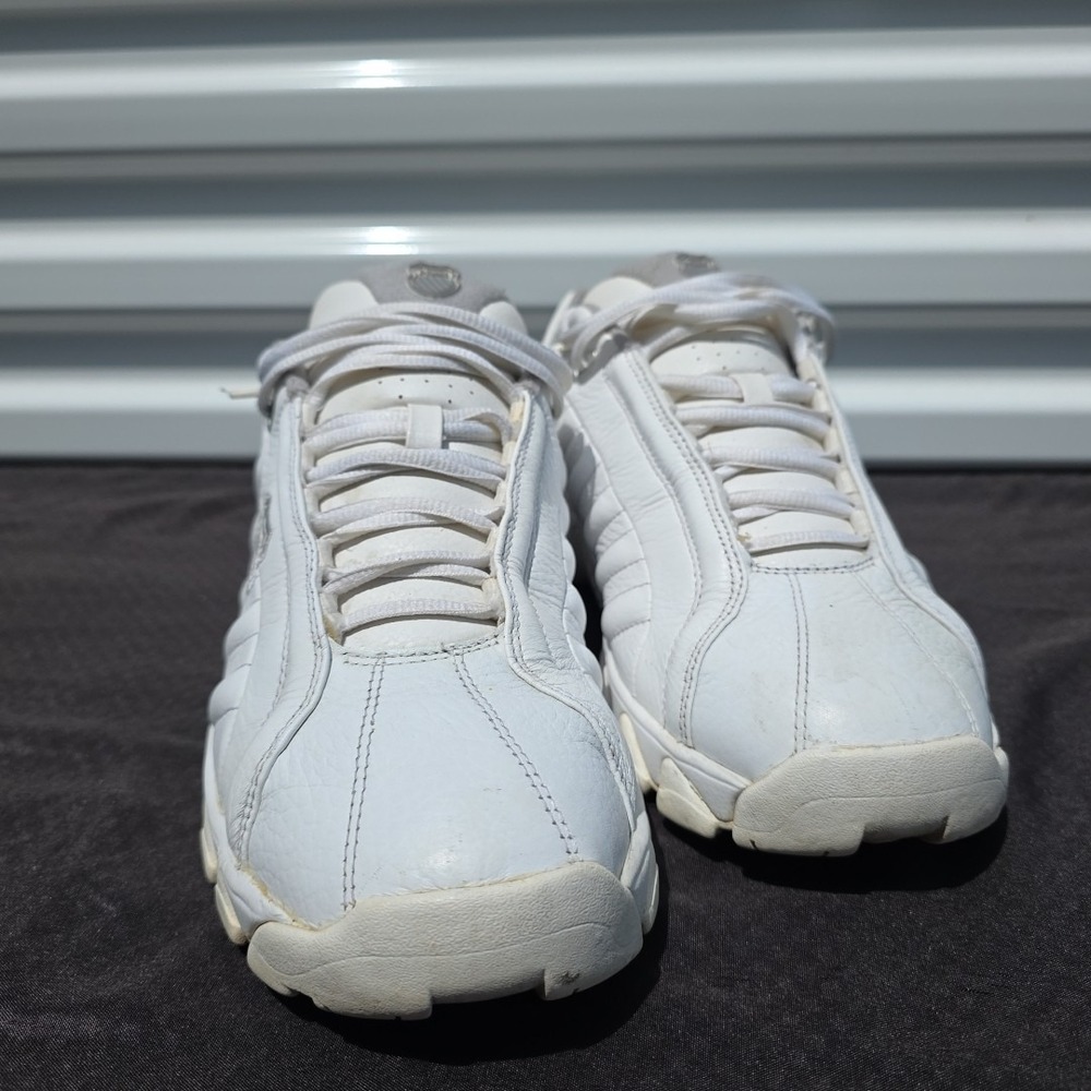 kswiss mens shoes 11 White Shock Springs Walking Running Casual  Y2K 90's Street